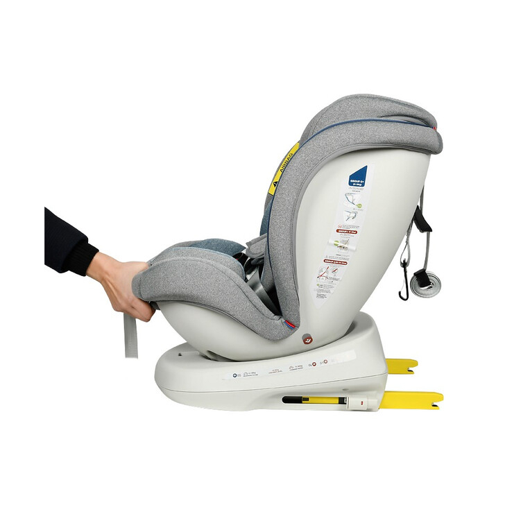 Scaun Auto Tweety Plus DELUXE BUF BOOF Light Blue cu Isofix rotativ 360 grade 0 36 kg