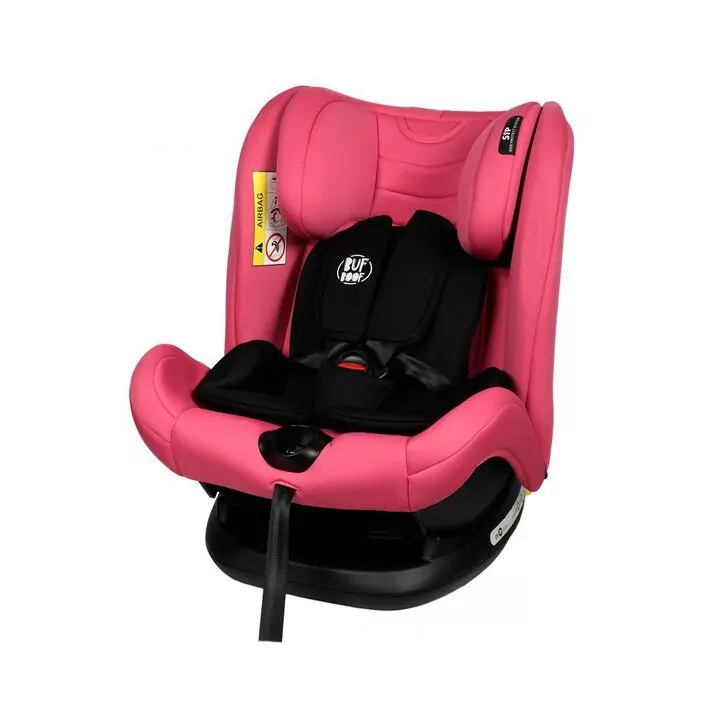 Scaun Auto Riola cu Isofix BUF BOOF Roz 0 36 kg 135 grade pozitie somn