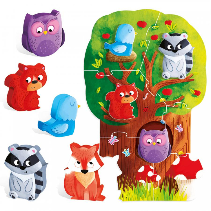 MONTESSORI PRIMUL MEU PUZZLE - PADUREA