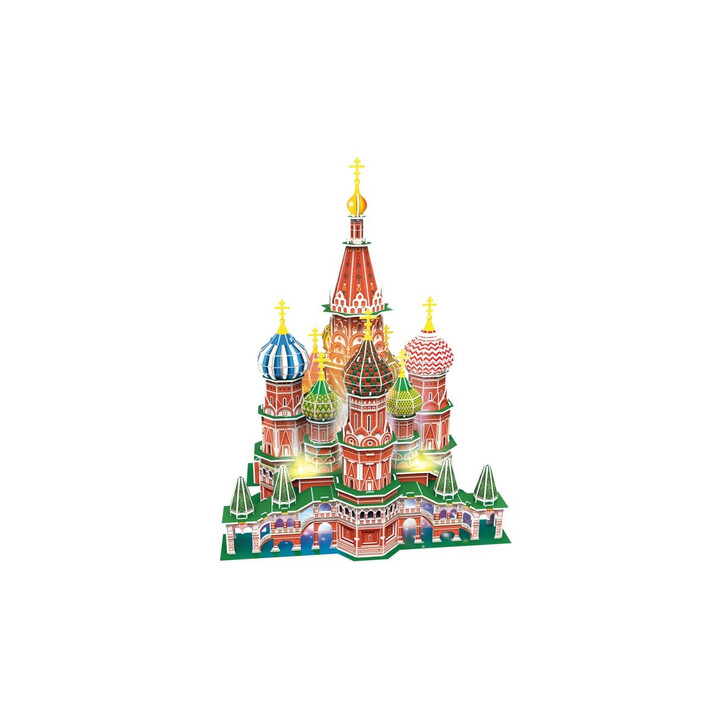 PUZZLE 3D LED CATEDRALA ST. BASIL 224 PIESE