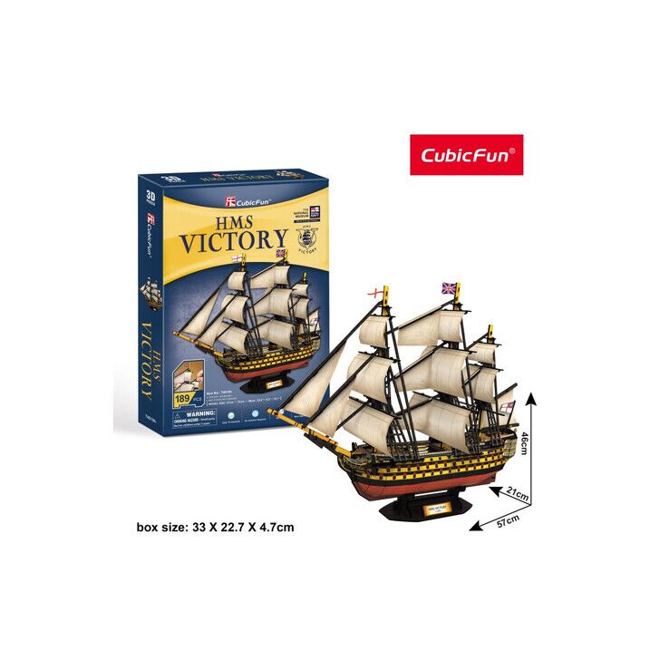 PUZZLE 3D NAVA HMS VICTORY 189 PIESE