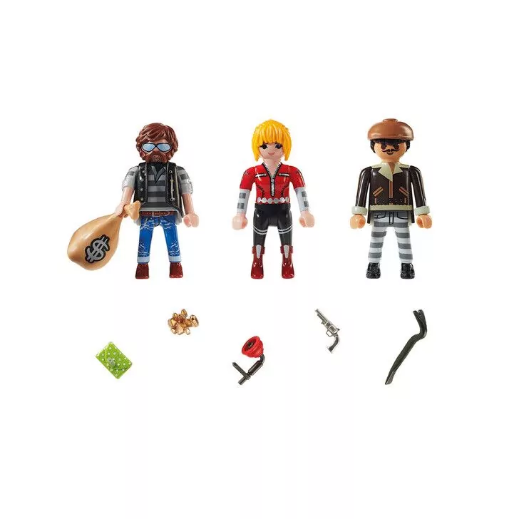 Set 3 figurine hoti - Playmobil City Action