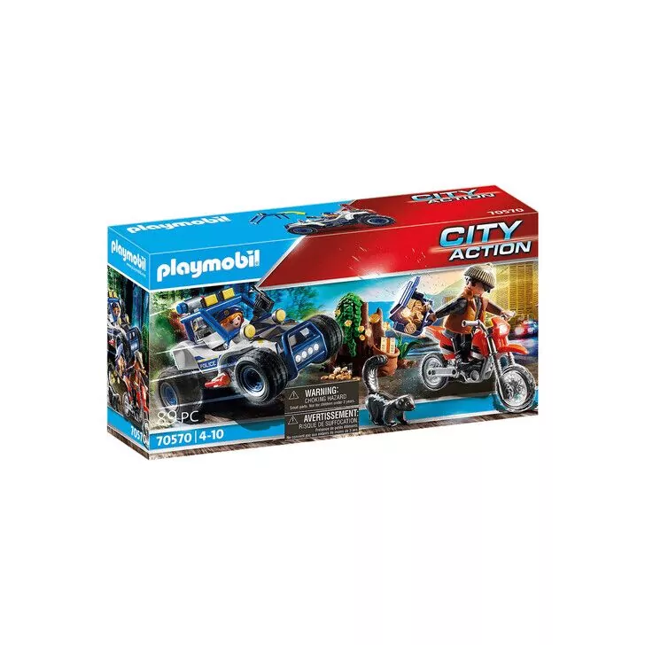 Masina Off Road de Politie si Hot - Playmobil City Action