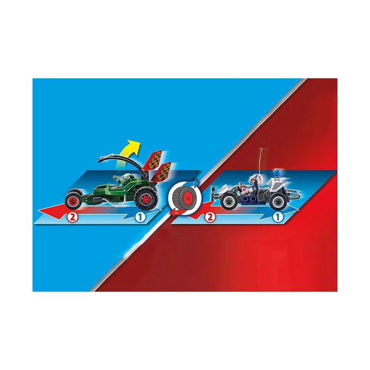 Evadarea cu cart - Playmobil City Action