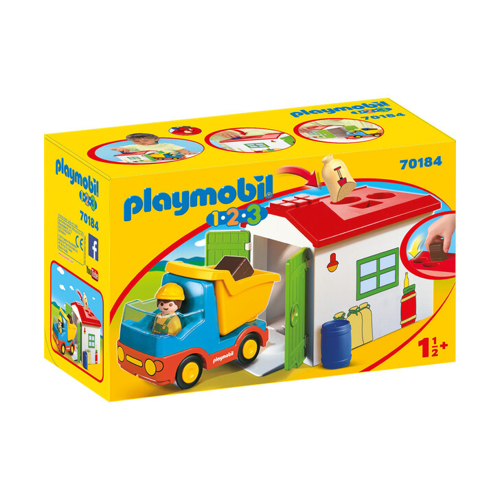 Casuta cu forme si basculanta - Playmobil 1.2.3