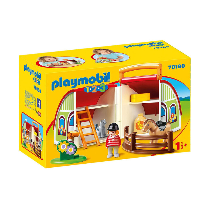 Set mobil ferma - Playmobil 1.2.3
