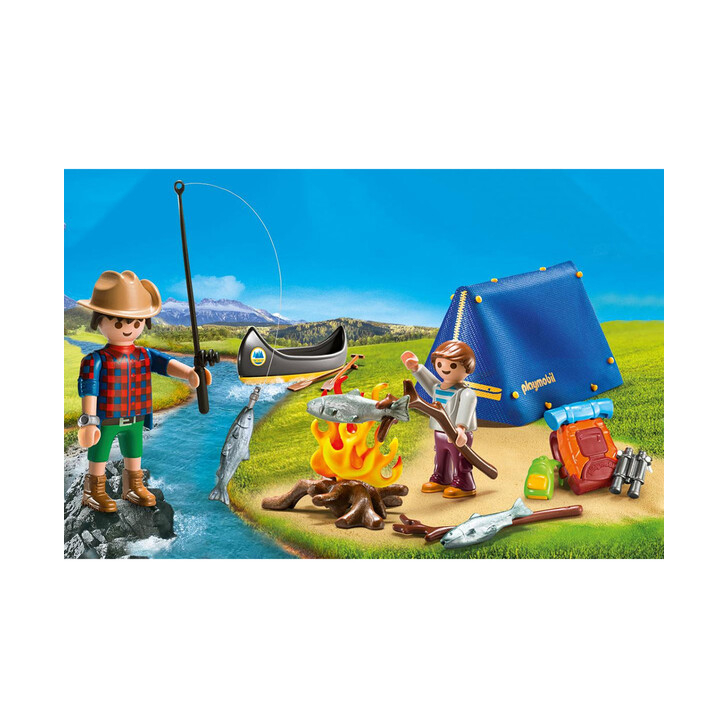 Set portabil camping - Playmobil Family Fun