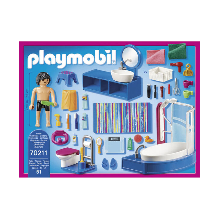 Baia familiei - Playmobil Dollhouse