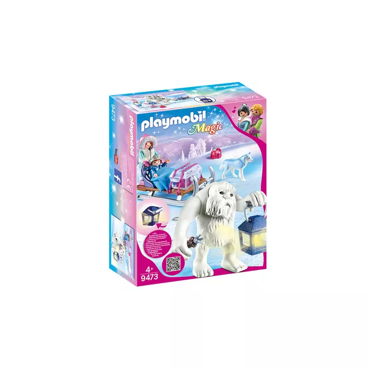 Yeti, figurine si sanie - Playmobil Magic