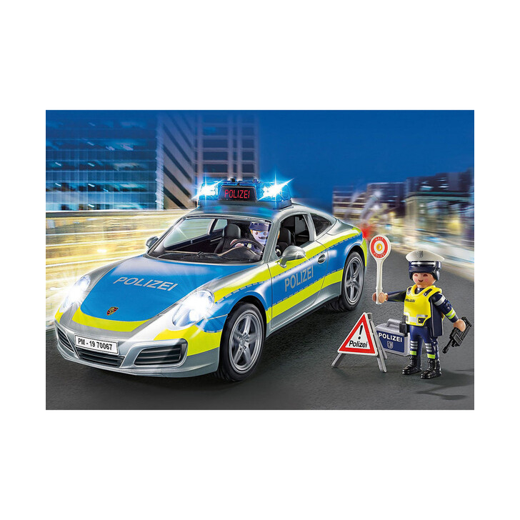 Porsche politie 911 Carrera 4S - Playmobil Porsche