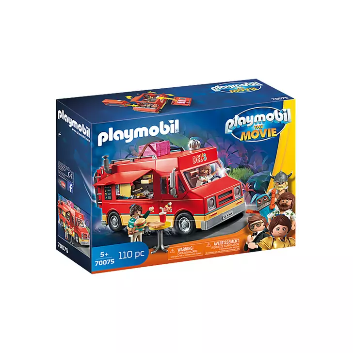 Camionul cu mancare al lui Del - Playmobil The Movie