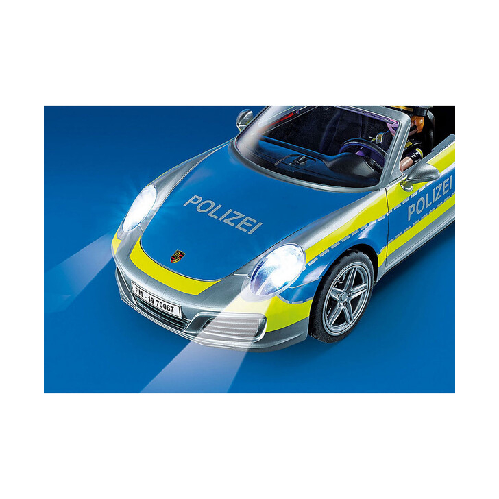 Porsche politie 911 Carrera 4S - Playmobil Porsche