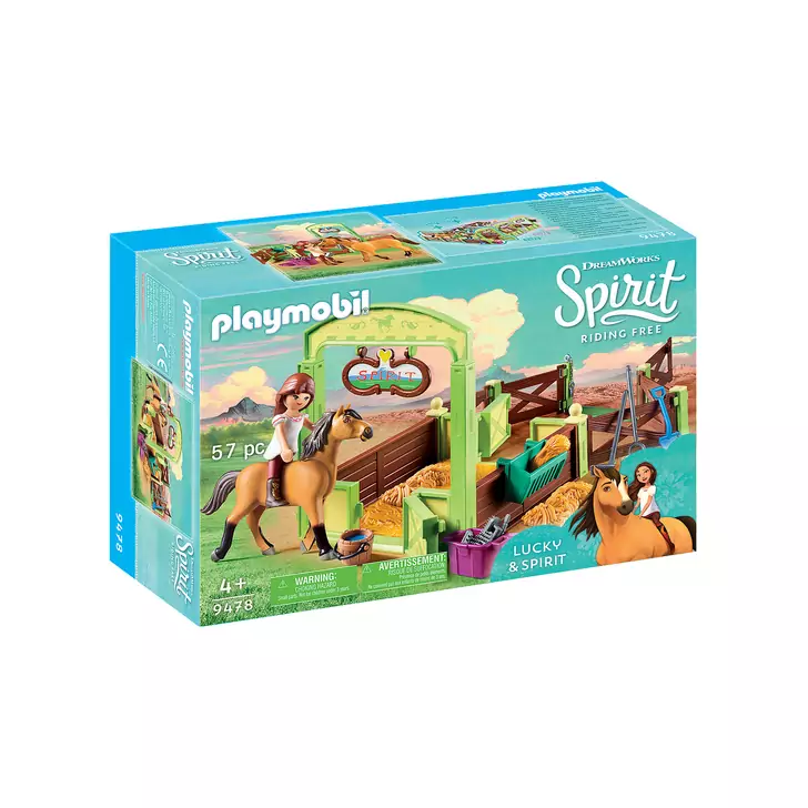 Spatiu ingrijire cai - Lucky & Spirit - Playmobil Spirit