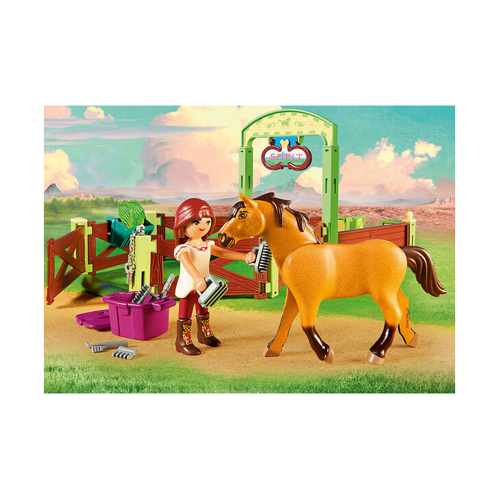 Spatiu ingrijire cai - Lucky & Spirit - Playmobil Spirit