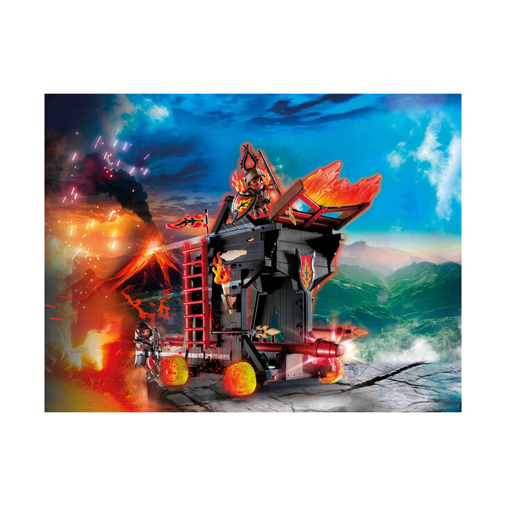 Banditii Burnham si berbec de foc - Playmobil Novelmore