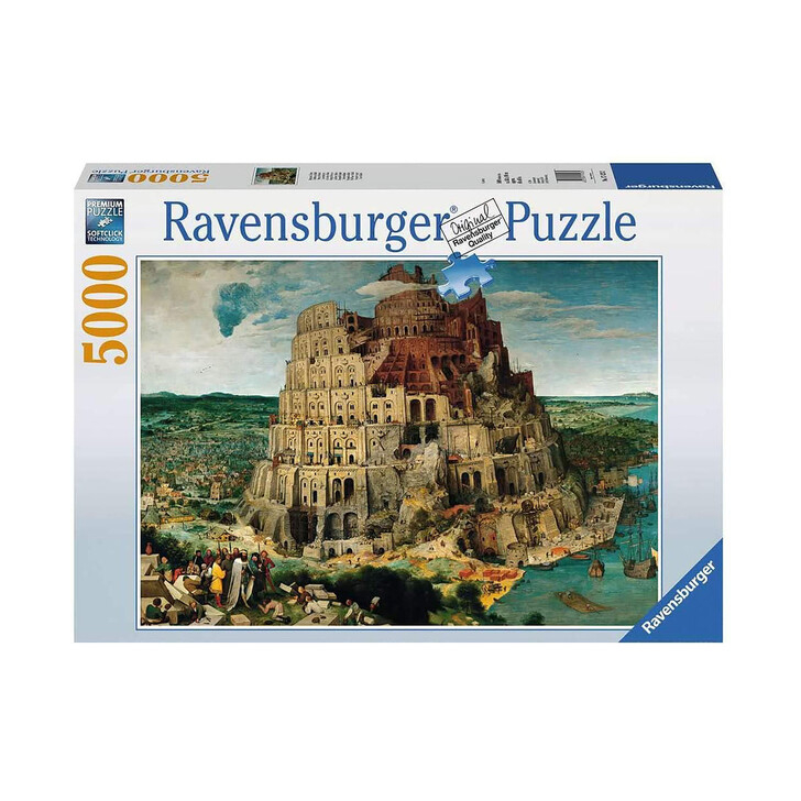 PUZZLE BRUEGEL THE ELDER - TURNUL BABEL, 5000 PIESE