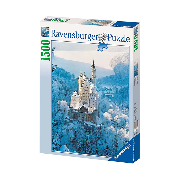 PUZZLE CASTELUL NEUSCHWANSTEIN IARNA, 1500 PIESE