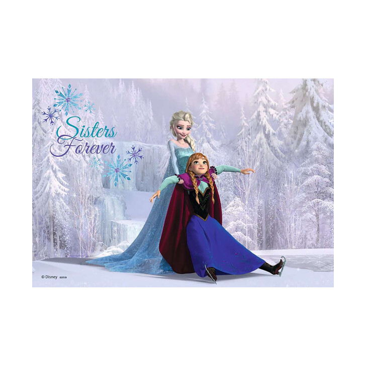 PUZZLE FROZEN SURORI PENTRU TOTDEAUNA, 2x24 PIESE