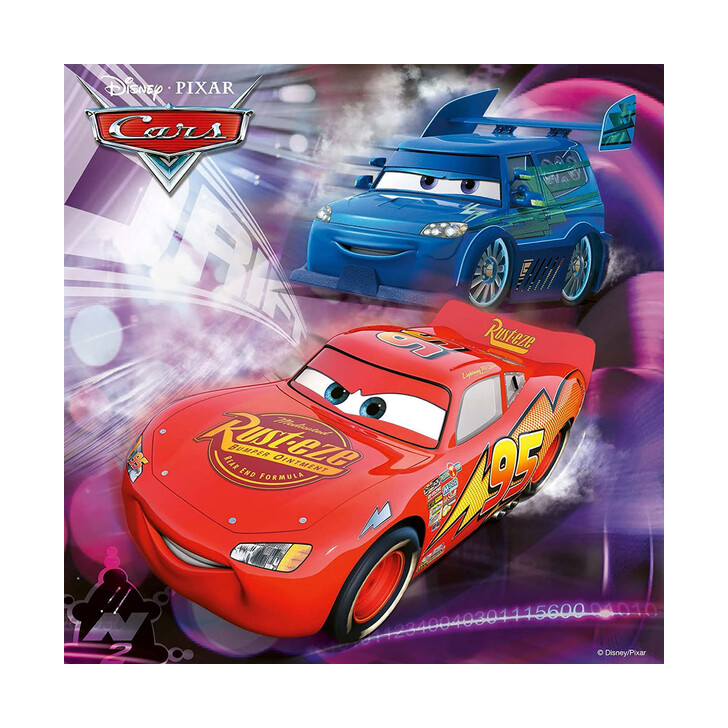 PUZZLE CARS, 3x49 PIESE, 09305 2