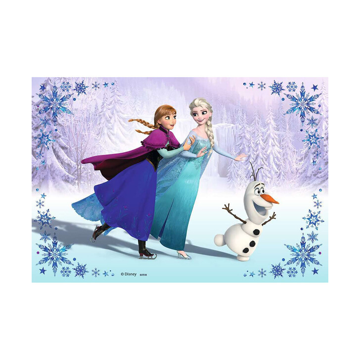 PUZZLE FROZEN SURORI PENTRU TOTDEAUNA, 2x24 PIESE