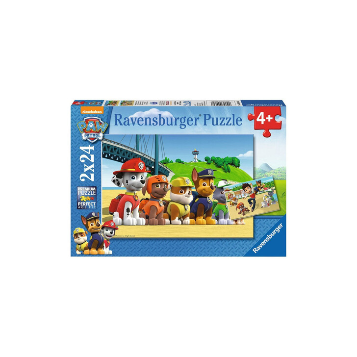 PUZZLE PATRULA CATELUSILOR MODEL 1, 2x24 PIESE