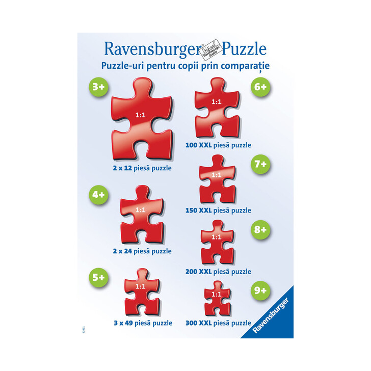 PUZZLE PATRULA CATELUSILOR MODEL 1, 2x24 PIESE