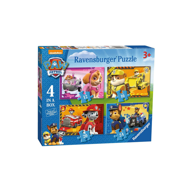 PUZZLE PATRULA CATELUSILOR, 12/16/20/24 PIESE