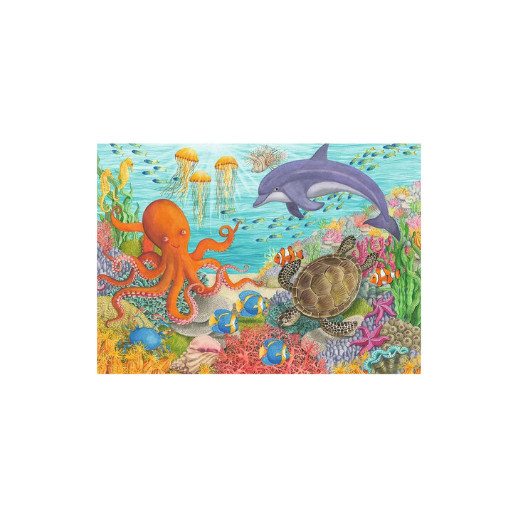 PUZZLE ANIMALE DIN OCEAN, 35 PIESE