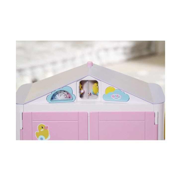 BABY born - Dulap haine cu sunete si stickere