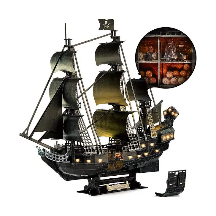 PUZZLE 3D LED NAVA QUEEN ANNE 293 PIESE