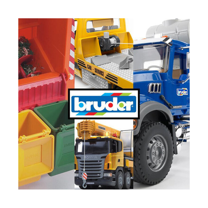 BRUDER - REMORCA CU CONTAINER PENTRU TRACTOARE