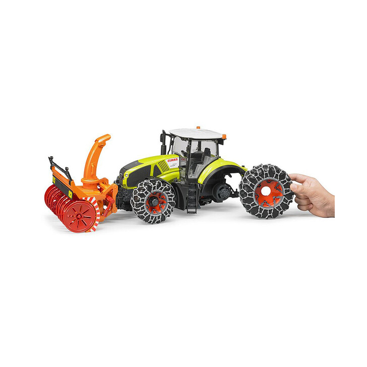 BRUDER - TRACTOR CLAAS AXION 950 CU LANTURI SI FREZA DE ZAPADA