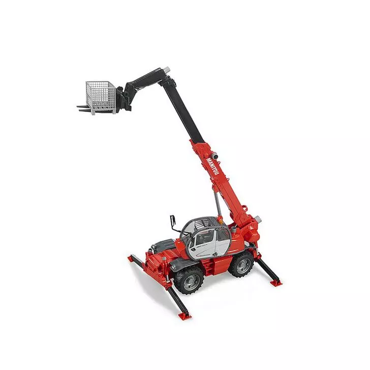 BRUDER - STIVUITOR TELESCOPIC CU ACCESORII MANITOU MRT 2150