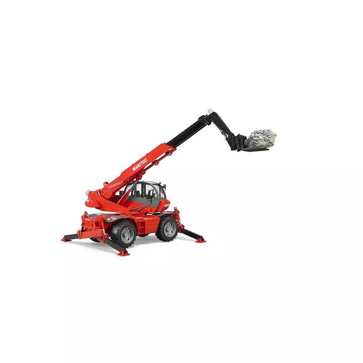 BRUDER - STIVUITOR TELESCOPIC CU ACCESORII MANITOU MRT 2150