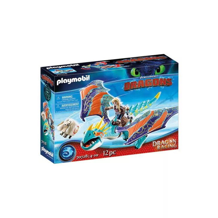 Cursa Dragonilor: Astrid si Stormfly - Playmobil Dragons