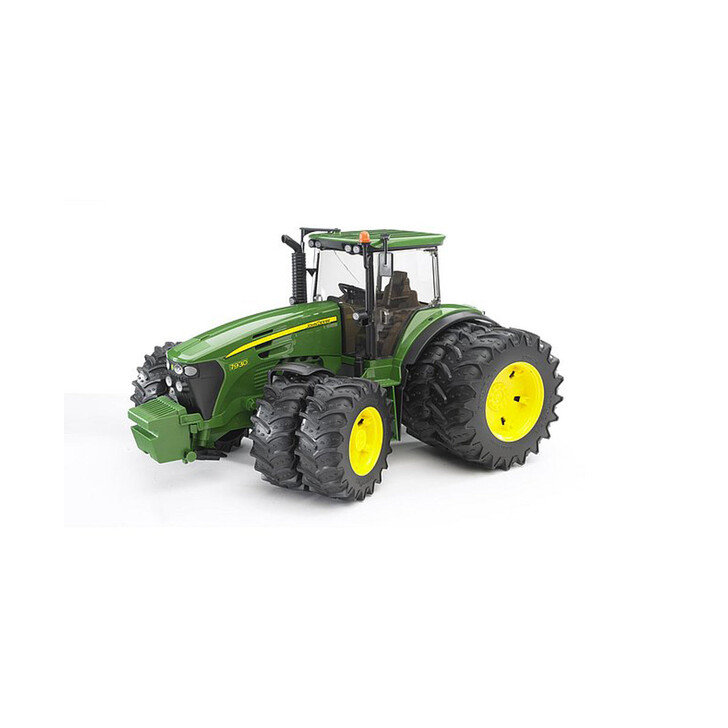 BRUDER - TRACTOR JOHN DEERE 7930 CU ROTI DUBLE