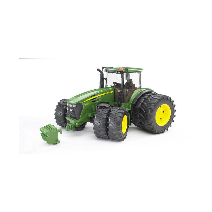 BRUDER - TRACTOR JOHN DEERE 7930 CU ROTI DUBLE