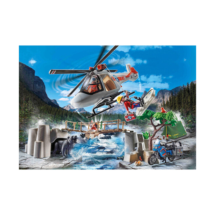 Operatiune de salvare din canion - Playmobil Rescue Action