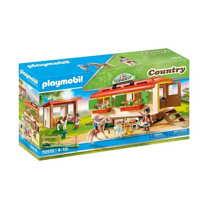 Casa mobila si adapost de ponei - Playmobil Country