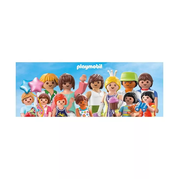 Piscina de copii cu tobogan - Playmobil Family Fun