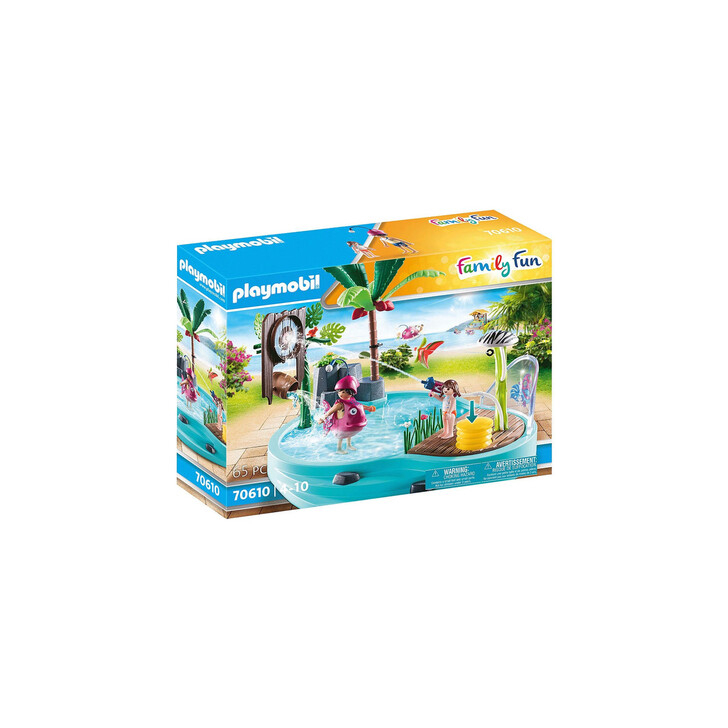 Piscina cu pistol de apa - Playmobil Family Fun