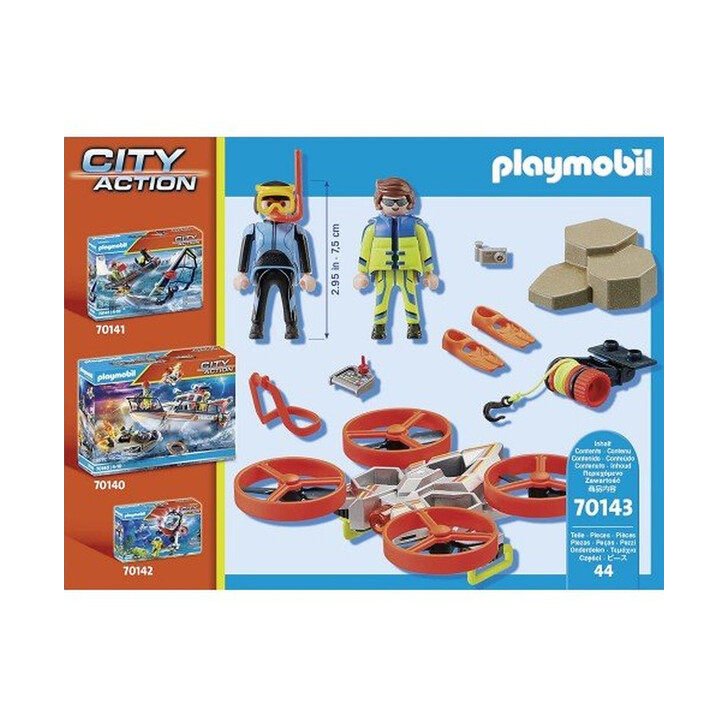 Salvamar cu drona - Playmobil City Action