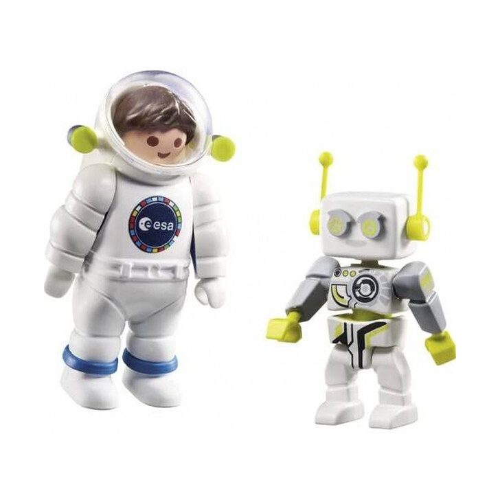 Set 2 figurine astronauti - Esa si Robert - Playmobil