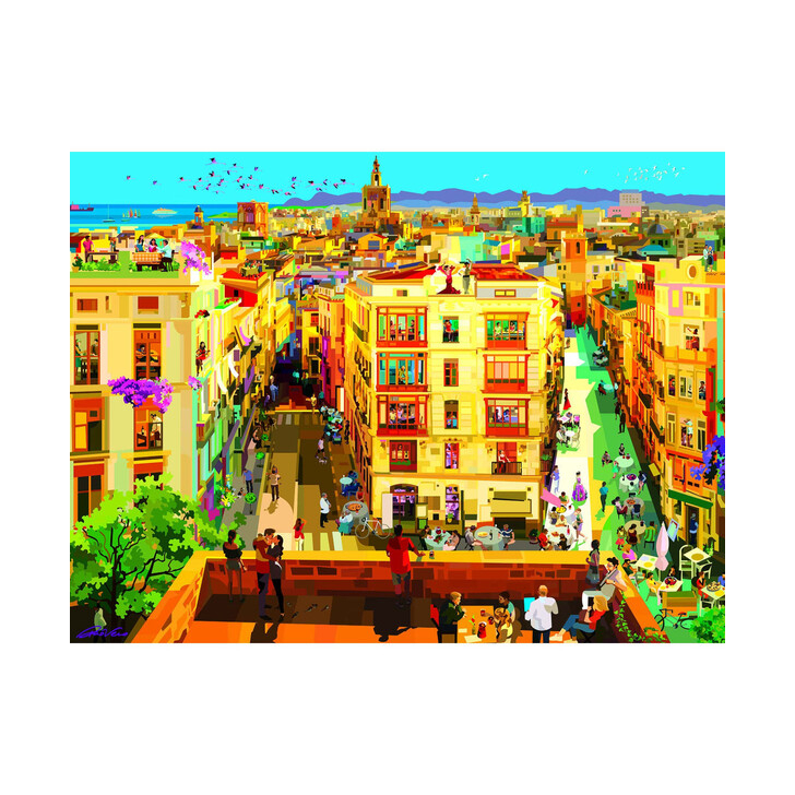 PUZZLE CINA IN VALENCIA, 1500 PIESE