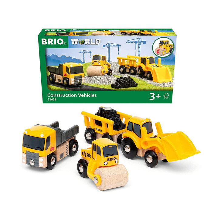 Brio - Set 3 Vehicule De Constructii