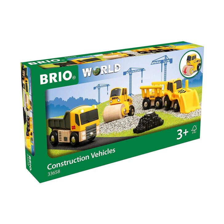 Brio - Set 3 Vehicule De Constructii