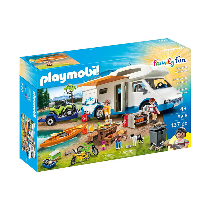 Camping Cu Rulota - Playmobil Family Fun