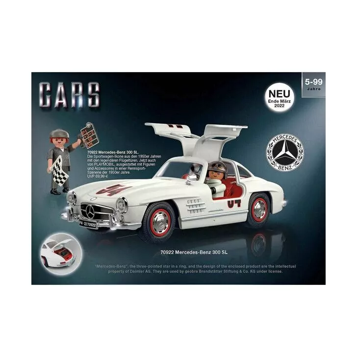 Mercedes 300 Sl W198 - Playmobil Mercedes