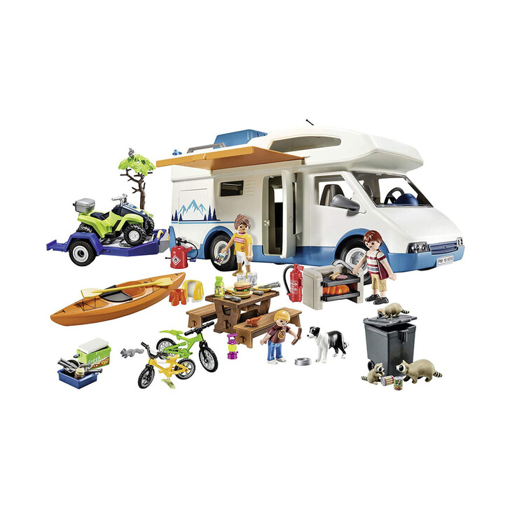 Camping Cu Rulota - Playmobil Family Fun