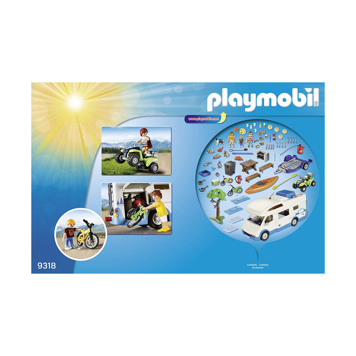 Camping Cu Rulota - Playmobil Family Fun